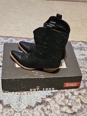 Dingo Women's Black Star Western Boot